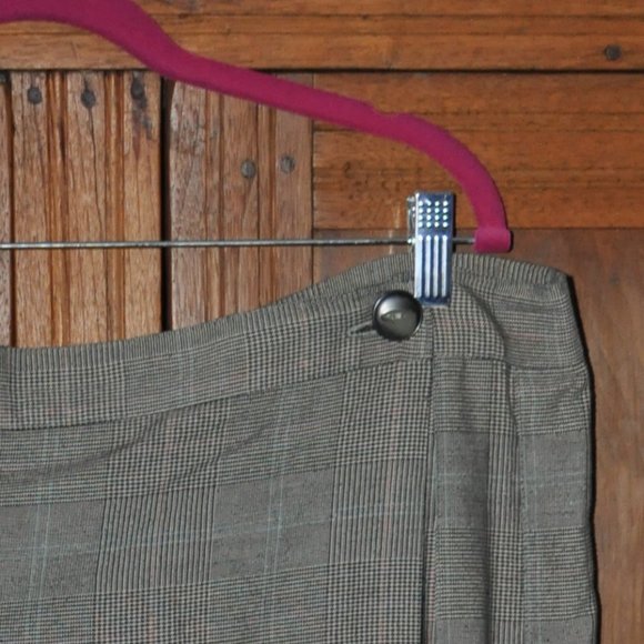 Vintage pleated wrap around School Girl Skirt - Picture 2 of 4